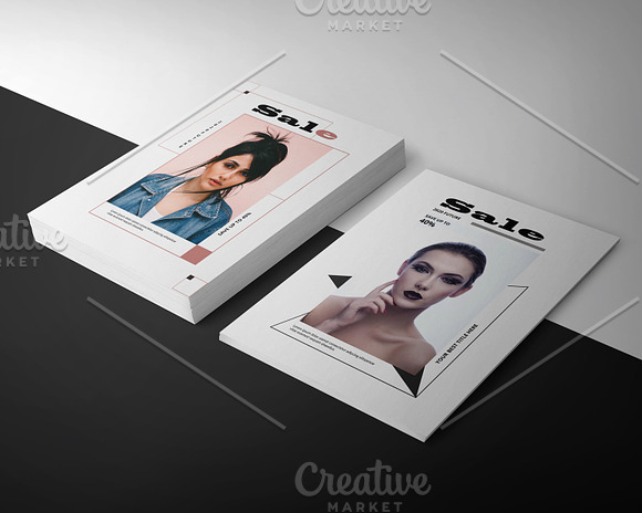 Fashion Sale Promotion Flyer V971 in Flyer Templates - product preview 6