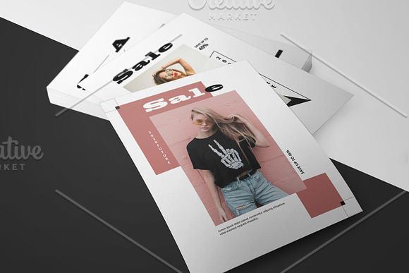 Fashion Sale Promotion Flyer V971 in Flyer Templates - product preview 7