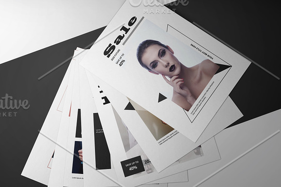 Fashion Sale Promotion Flyer V971 in Flyer Templates - product preview 8