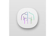Male coolsculpting app icon