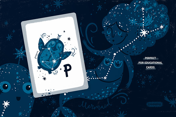 Space World / Animal Alphabet in Illustrations - product preview 4