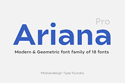 Ariana Pro font family