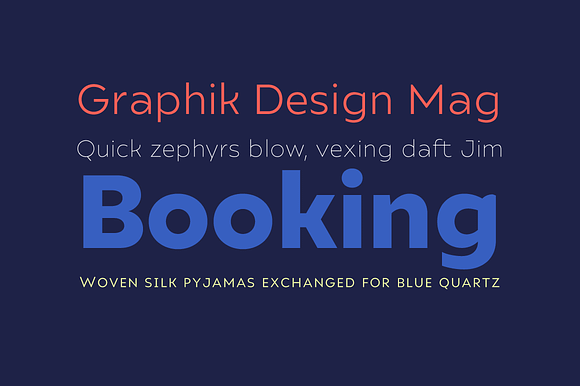 Ariana Pro font family in Sans-Serif Fonts - product preview 3