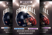 Football Game Flyer Template 2