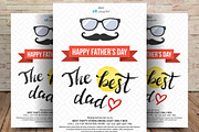Best Dad / Happy Fathers Day Flyer