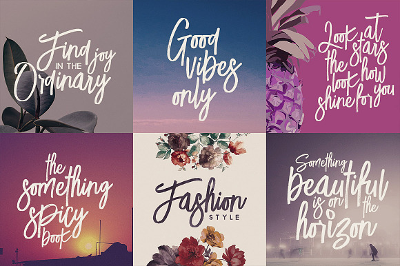 Lucky Fashion Brush Font in Script Fonts - product preview 4