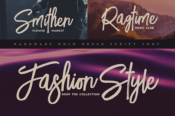 Lucky Fashion Brush Font in Script Fonts - product preview 5