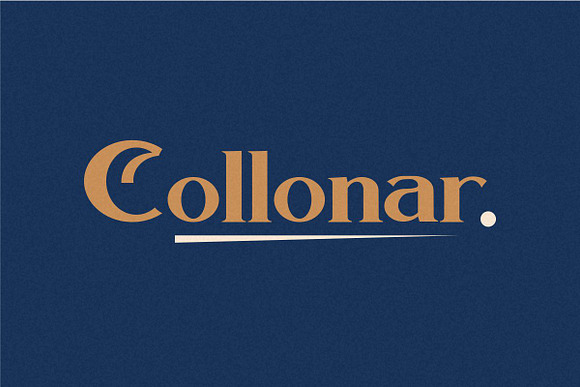Collonar a vintage serif typeface in Serif Fonts - product preview 6