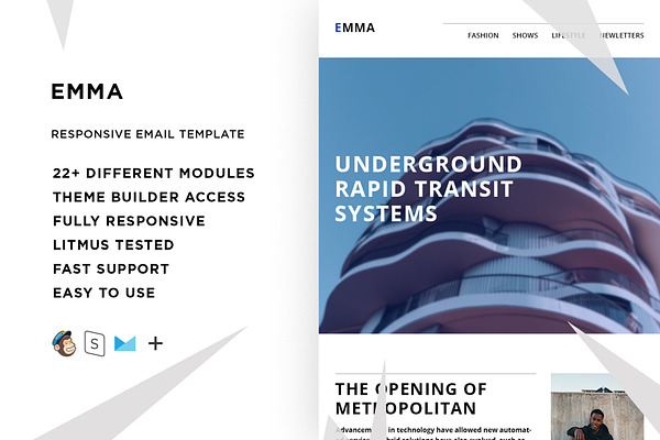 Emma – Responsive Email template
