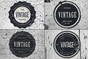 15 Vintage Overlay Textures Mock-up