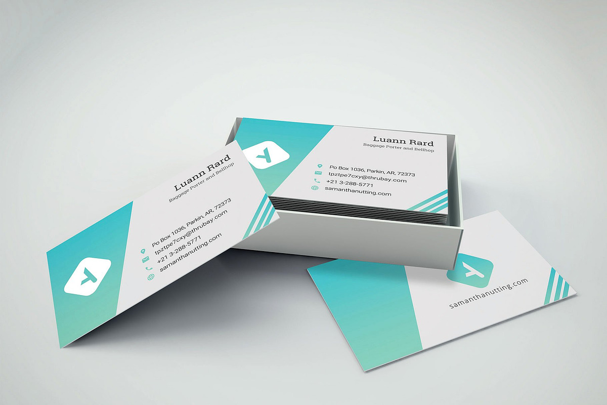 Business card  in Business Card Templates - product preview 8