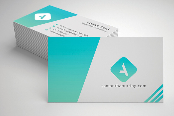 Business card  in Business Card Templates - product preview 2