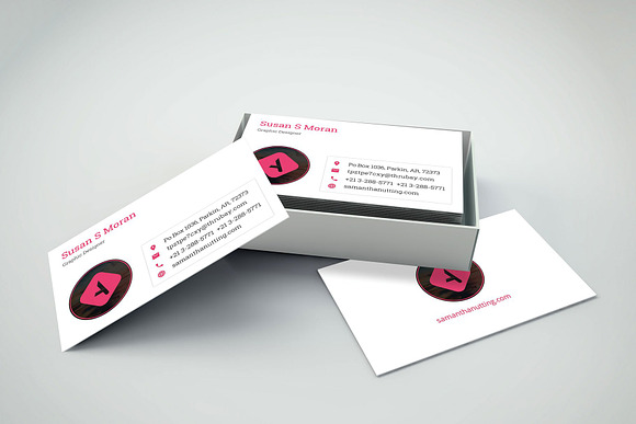 Elegant Business Card in Business Card Templates - product preview 2