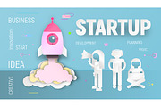 Startup Concept Paper Art