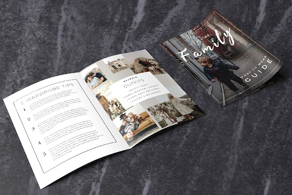 Family Photographer Style Guide PSD in Magazine Templates - product preview 6