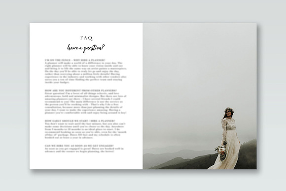 Wedding Planner Magazine Template in Magazine Templates - product preview 3