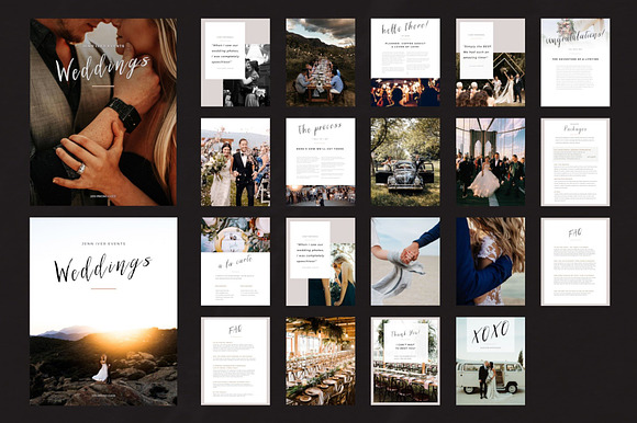 WEDDING PLANNER PRICE GUIDE in Magazine Templates - product preview 2