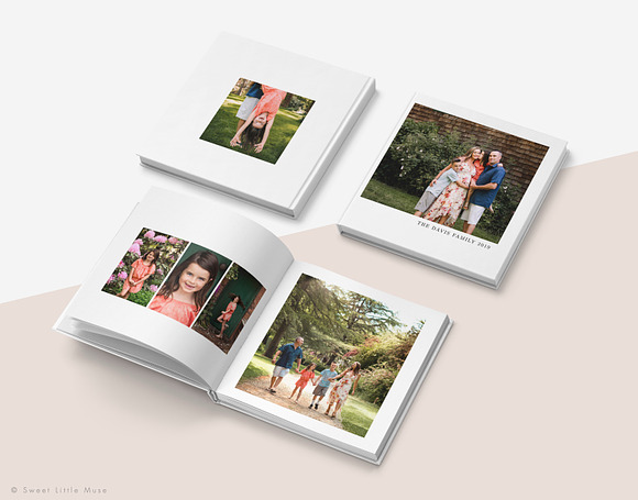 Photo Book Template for Photoshop in Magazine Templates - product preview 6