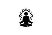 Yoga Retreat and Meditation Icon