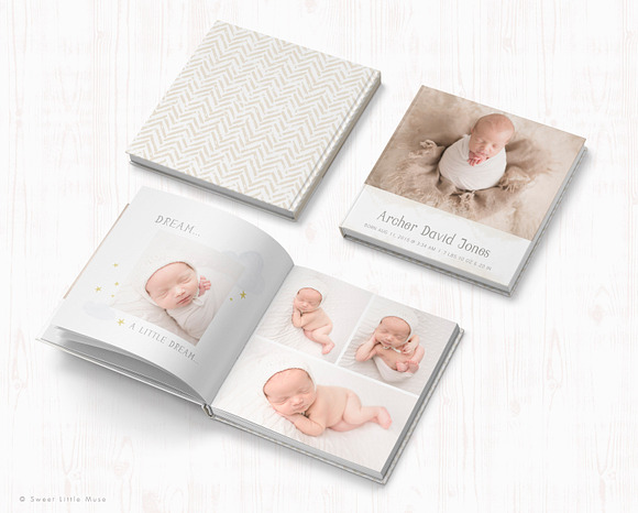 Photo Book Template - Baby Boy Album in Templates - product preview 2