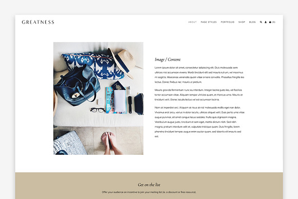Greatness Wordpress Theme in WordPress Business Themes - product preview 2