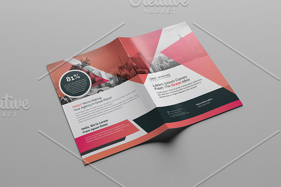 4pages Bifold Brochure in Brochure Templates - product preview 1