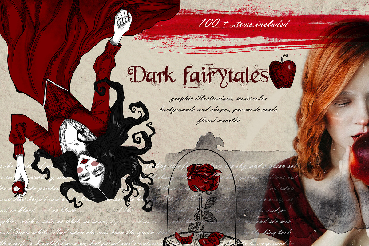 Dark fairytales in Illustrations - product preview 8