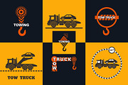 Set of tow truck concepts