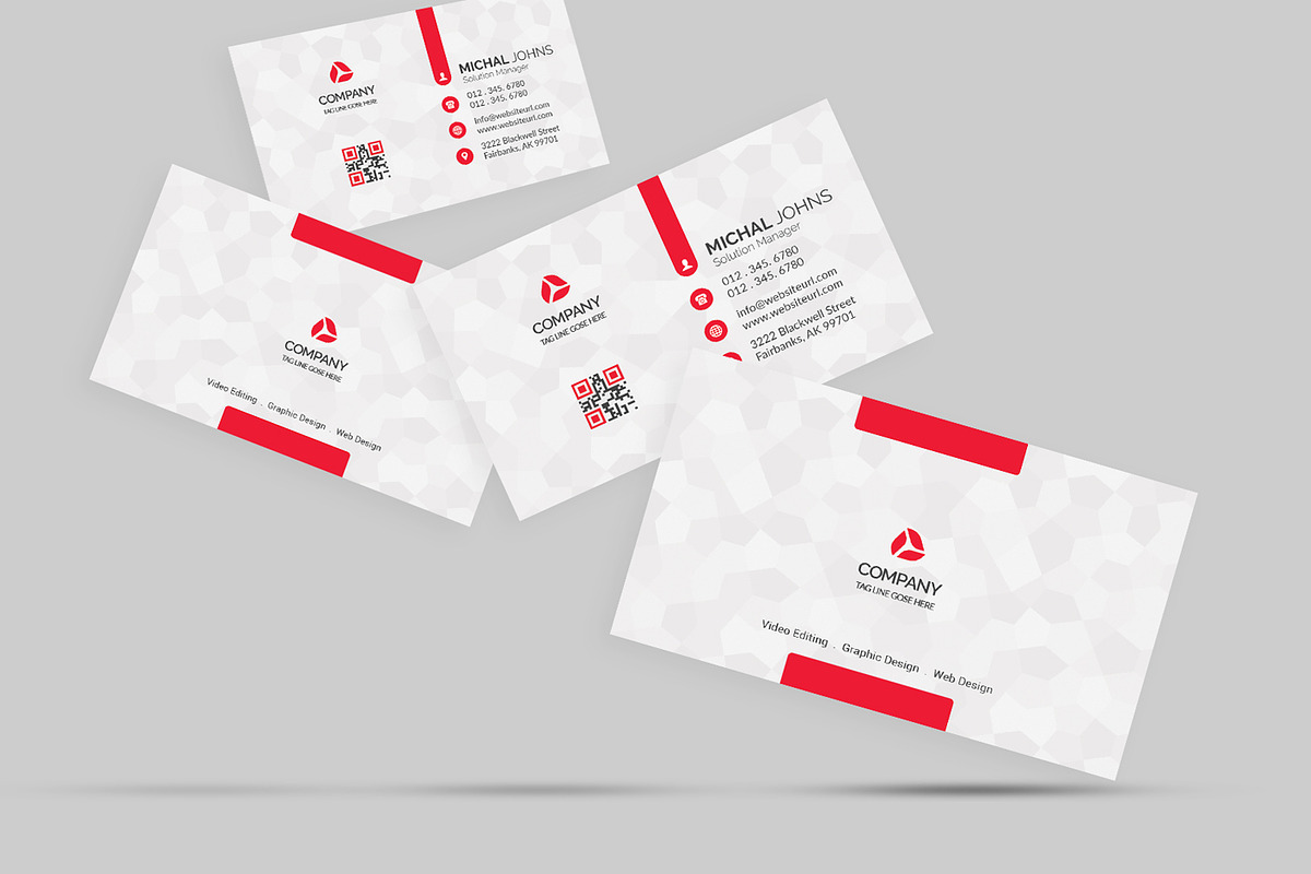 Business Card Mock-up  in Print Mockups - product preview 8