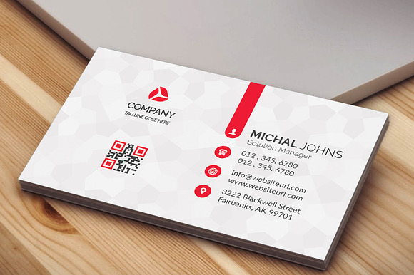 Business Card Mock-up in Print Mockups - product preview 1