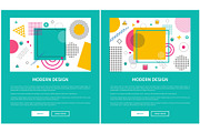 Modern Design Colorful Banner Vector