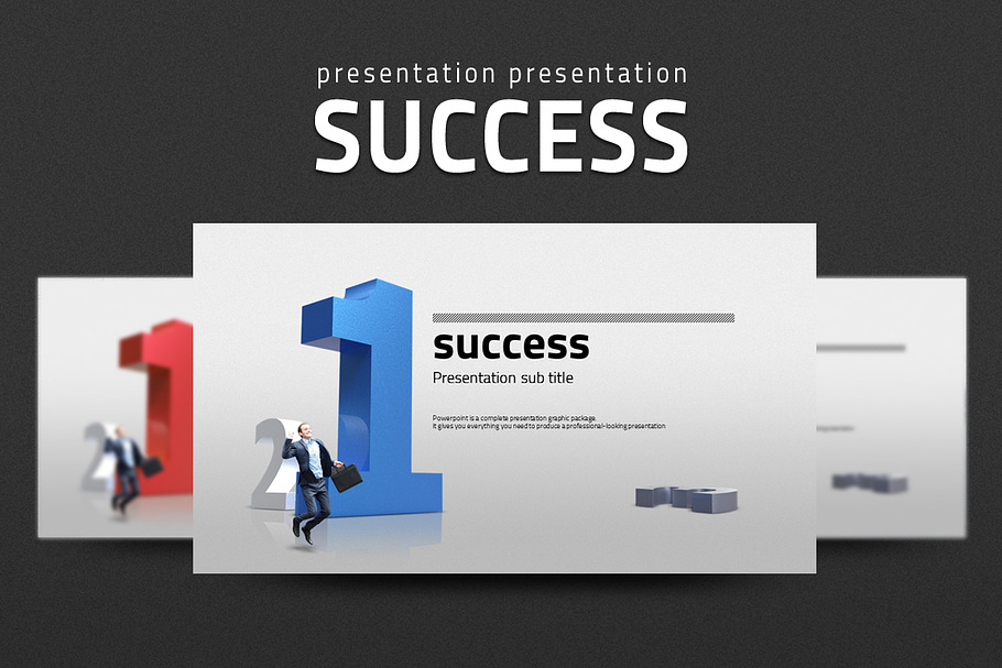 Success in Presentation Templates - product preview 8
