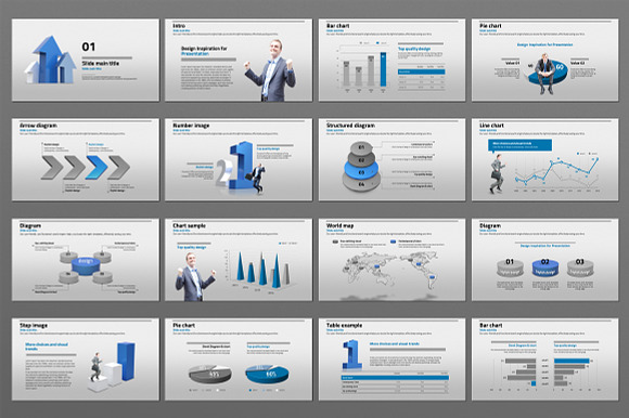 Success in Presentation Templates - product preview 1