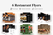 6 Restaurant Flyers
