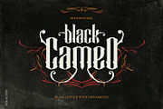 Black Cameo - With Bonus Ornaments