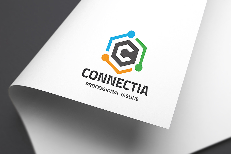 Letter C - Connectia Logo
