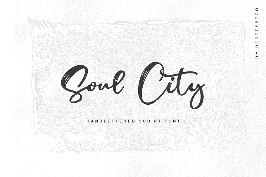 Soul City in Script Fonts - product preview 8