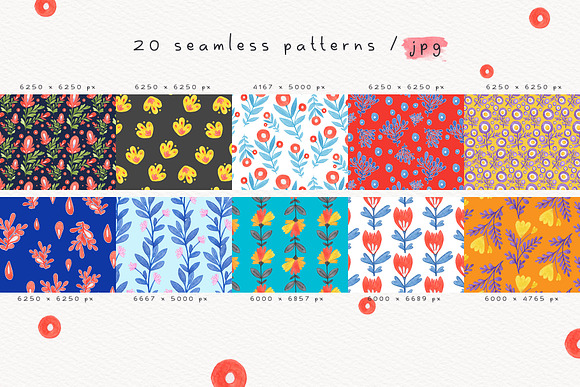 Folk Art Graphic & Patterns in Illustrations - product preview 1