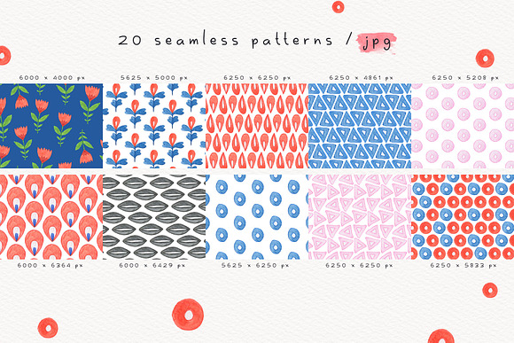 Folk Art Graphic & Patterns in Illustrations - product preview 2