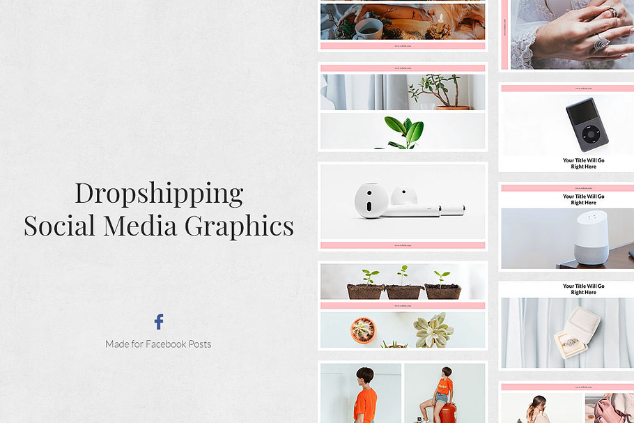 Dropshipping Facebook Posts in Facebook Templates - product preview 8