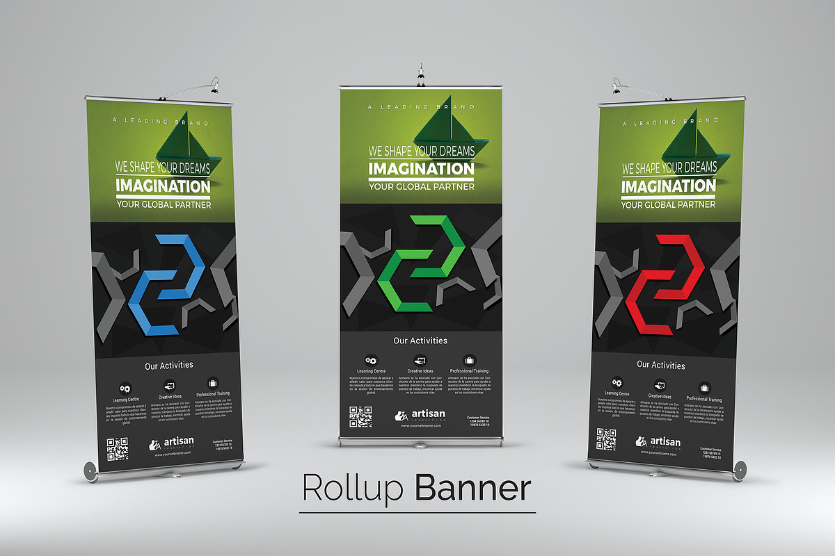 Rollup Banner in Flyer Templates - product preview 8