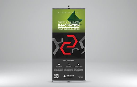 Rollup Banner in Flyer Templates - product preview 1