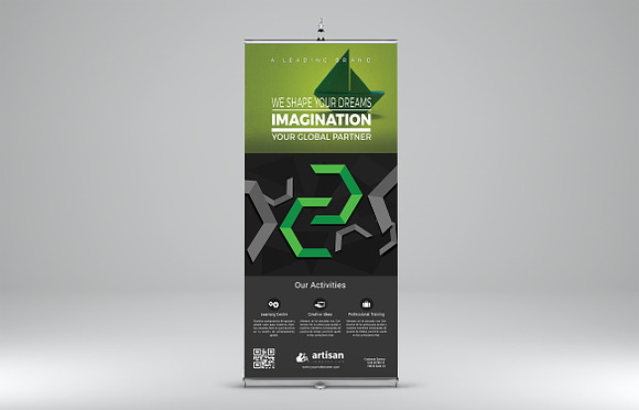 Rollup Banner in Flyer Templates - product preview 3