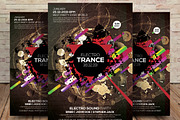Electro Trance Music Flyer