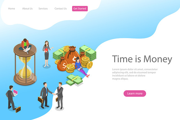 100 Website Hero Illustrations in Illustrations - product preview 8