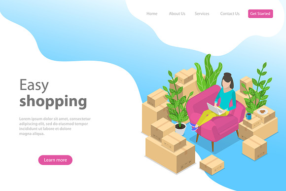 100 Website Hero Illustrations in Illustrations - product preview 9