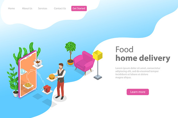 100 Website Hero Illustrations in Illustrations - product preview 11