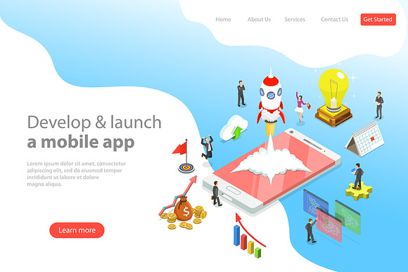 100 Website Hero Illustrations in Illustrations - product preview 41