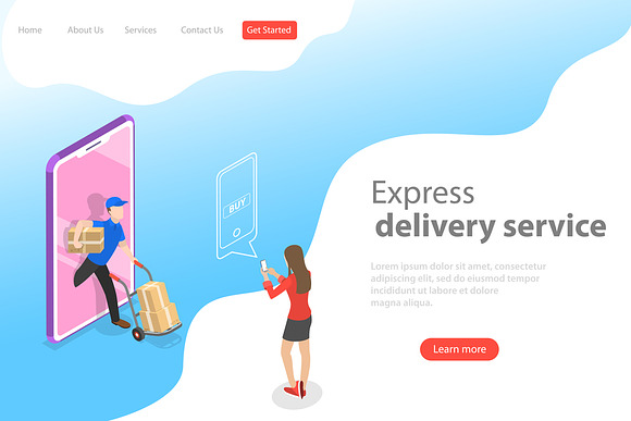 100 Website Hero Illustrations in Illustrations - product preview 69