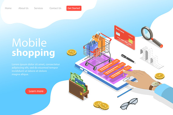 100 Website Hero Illustrations in Illustrations - product preview 82